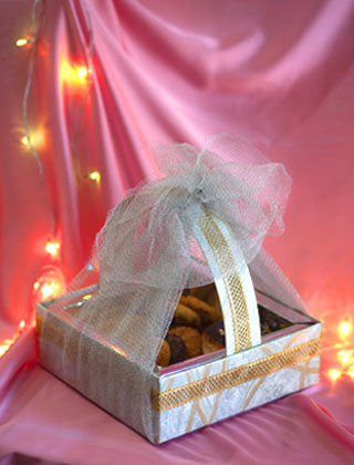 Net Ribbon Small Baskets Design for Packing Baskets