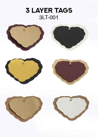 Design Tag for Packing 3 Layer Tag