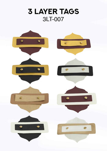 Design Tag for Packing 3 Layer Tag
