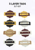 Design Tag for Packing 3 Layer Tag