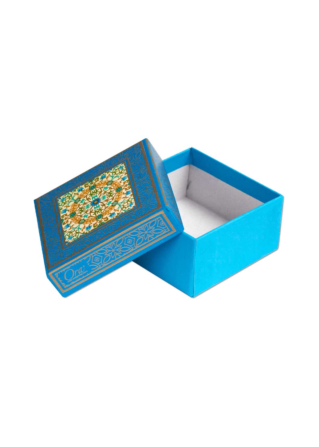 Gold Pattern with Floral Design