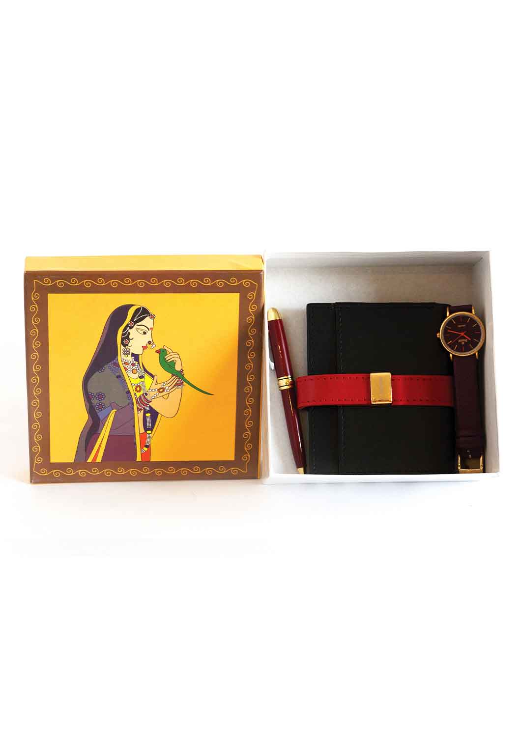 Mughal Queen Design Box for Packing