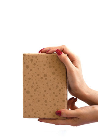 Craft Box Dotted Pattern Design Box for Packing with Tray