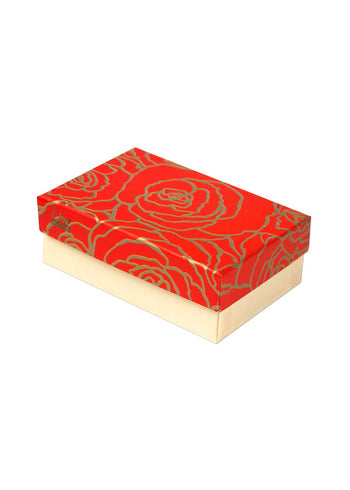 Red And Golden Sweet Packing Box