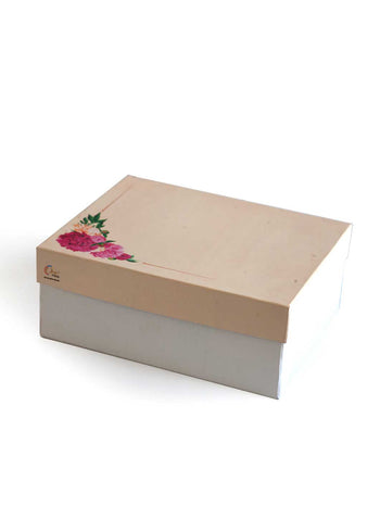 Flower Design Gift Packaging Empty Box - Gift Box - Wedding Tower