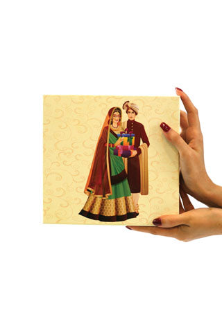 Bridegroom Design Box for Packing
