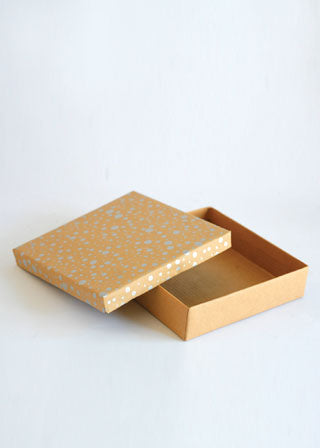 Craft Box Dotted Pattern Design Box for Packing