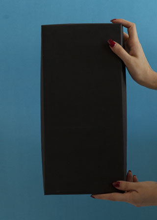 Plain Black Design Box for Packing