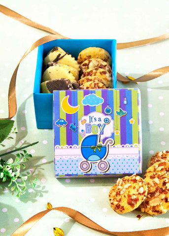 It's a Boy Baby Birthday Design Box for Packing - Baby Announcement Box