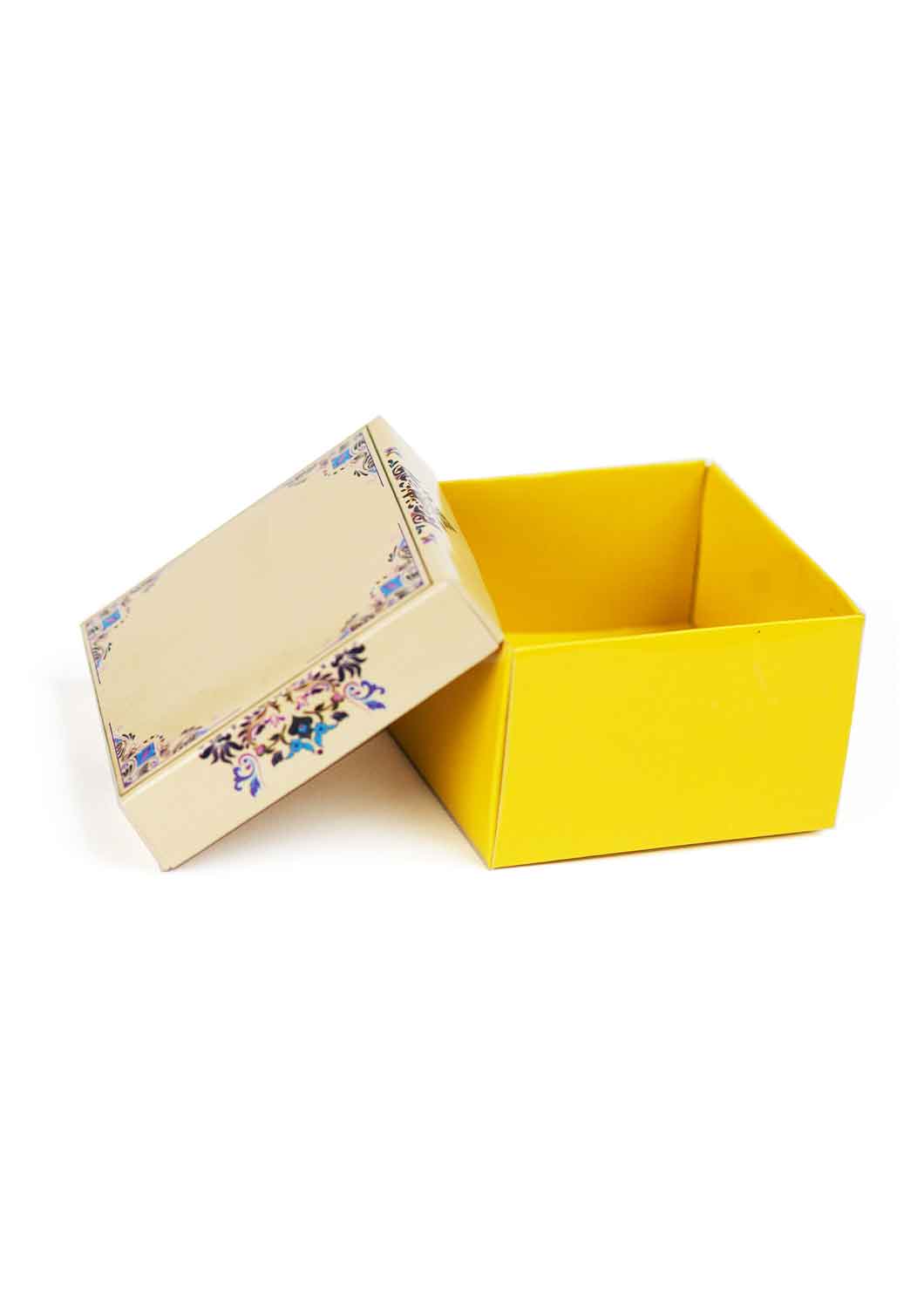 Bid Boxes Floral Ornament Design Box -Gift Box - Mithai Box - Gift Packaging Box - Announcement Gift Box