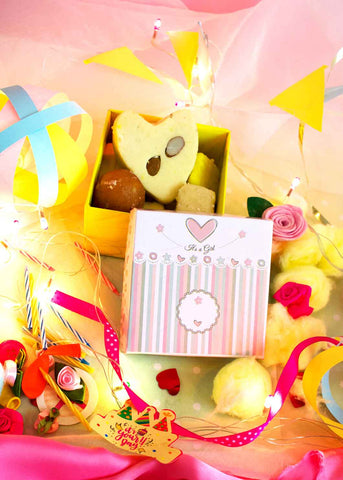 It's a Girl - Sweet Boxes For Baby Shower - Sweet Boxes - It's A Girl Gift Boxes - Baby Announcement Gift Box