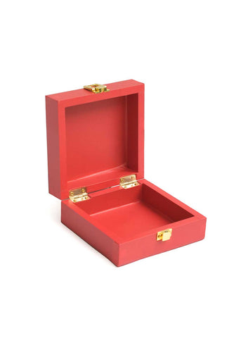 Small Premium Jewellery Box - Premium Gift Box - Custom Print Wooden Box | Remembrance Box Wedding Personalized  | Bidhbox