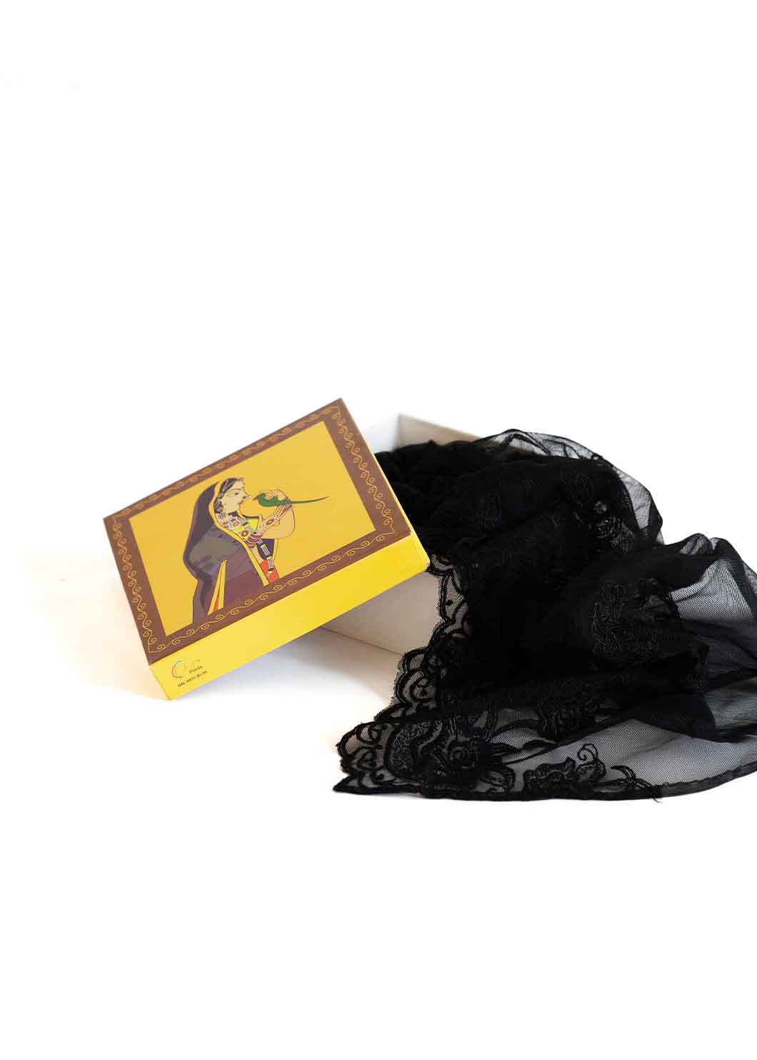 Mughal Queen Design Box for Packing