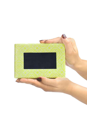 Lemon Splash Designed Empty Box - Stylised Box For Clothe Packaging - Empty Designed Box