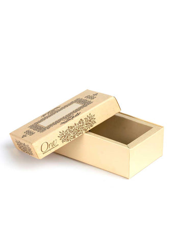 Luxury Gold Ornament Design Box.