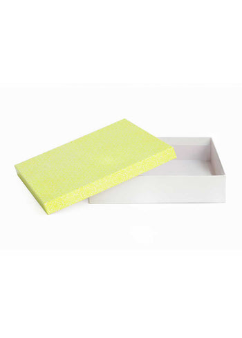 Lemon Splash Designed Empty Box - Stylised Box For Clothe Packaging - Empty Designed Box