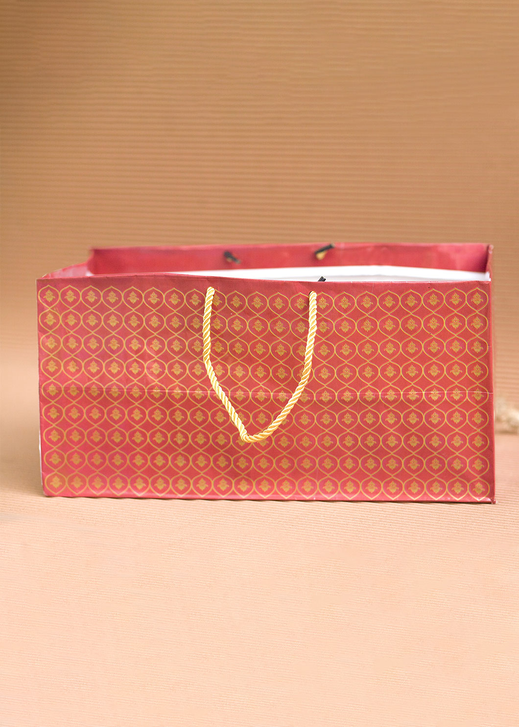 1KG Beautiful Peacock Red & Gold Design Box for Packing