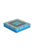 2KG Golden & Persian Blue Design Box for Packing Sweet Box