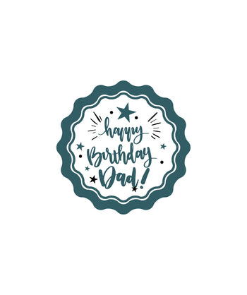 Design Birthday Sticker for Packing Stickers
