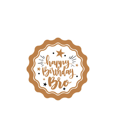 Design Birthday Sticker for Packing Stickers