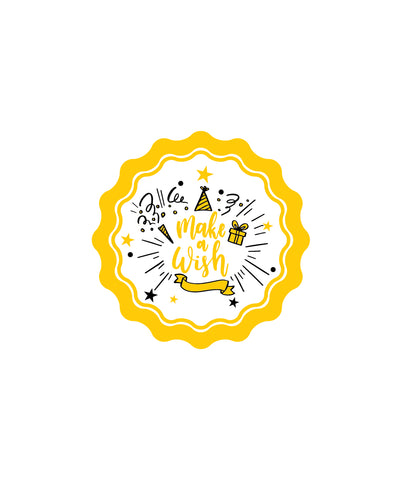 Design Birthday Sticker for Packing Stickers