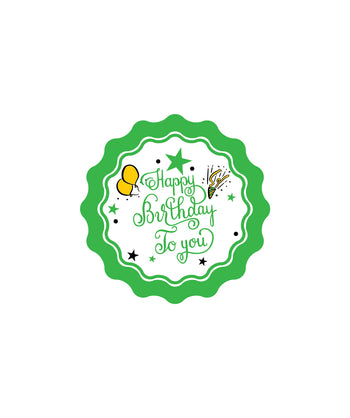Design Birthday Sticker for Packing Stickers