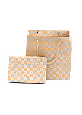 Craft Box Funky Pattern Design Box for Packing with Tray