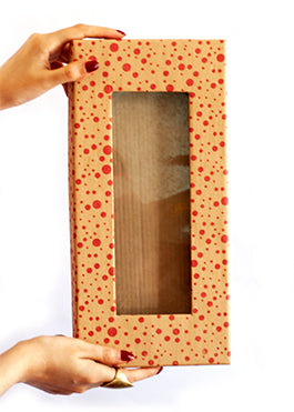 Craft Dotted Design Box for Packing