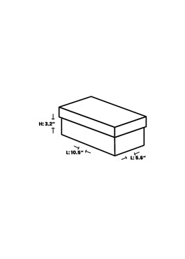 White and Gold Design Box for Packing