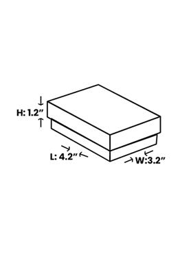Plain Golden Design Box for Packing