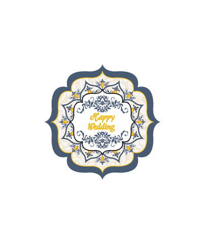 Design Wedding Sticker for Packing Stickers