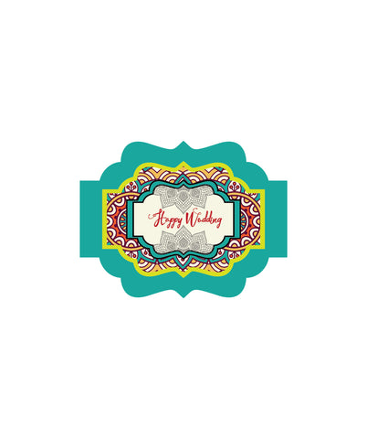 Design Wedding Sticker for Packing Stickers