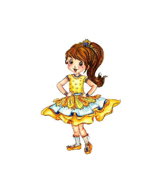 Design Tag for Packing 3d Character Tag