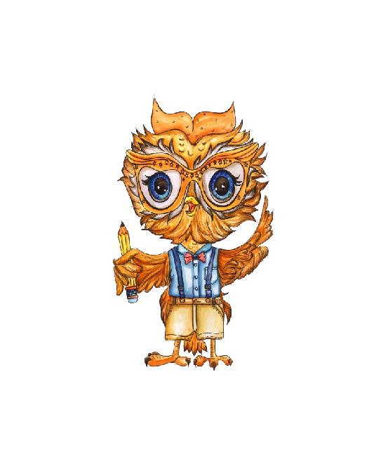 Design Sticker for Packing Character Stickers