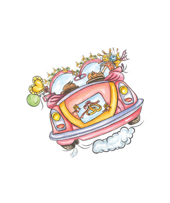 Design Sticker for Packing Character Stickers