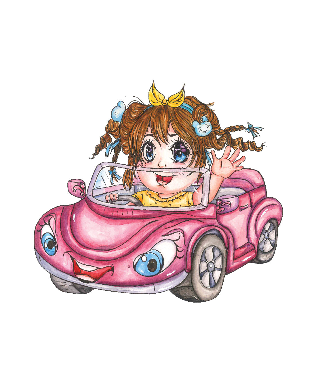 Design Tag for Packing 3d Character Tag