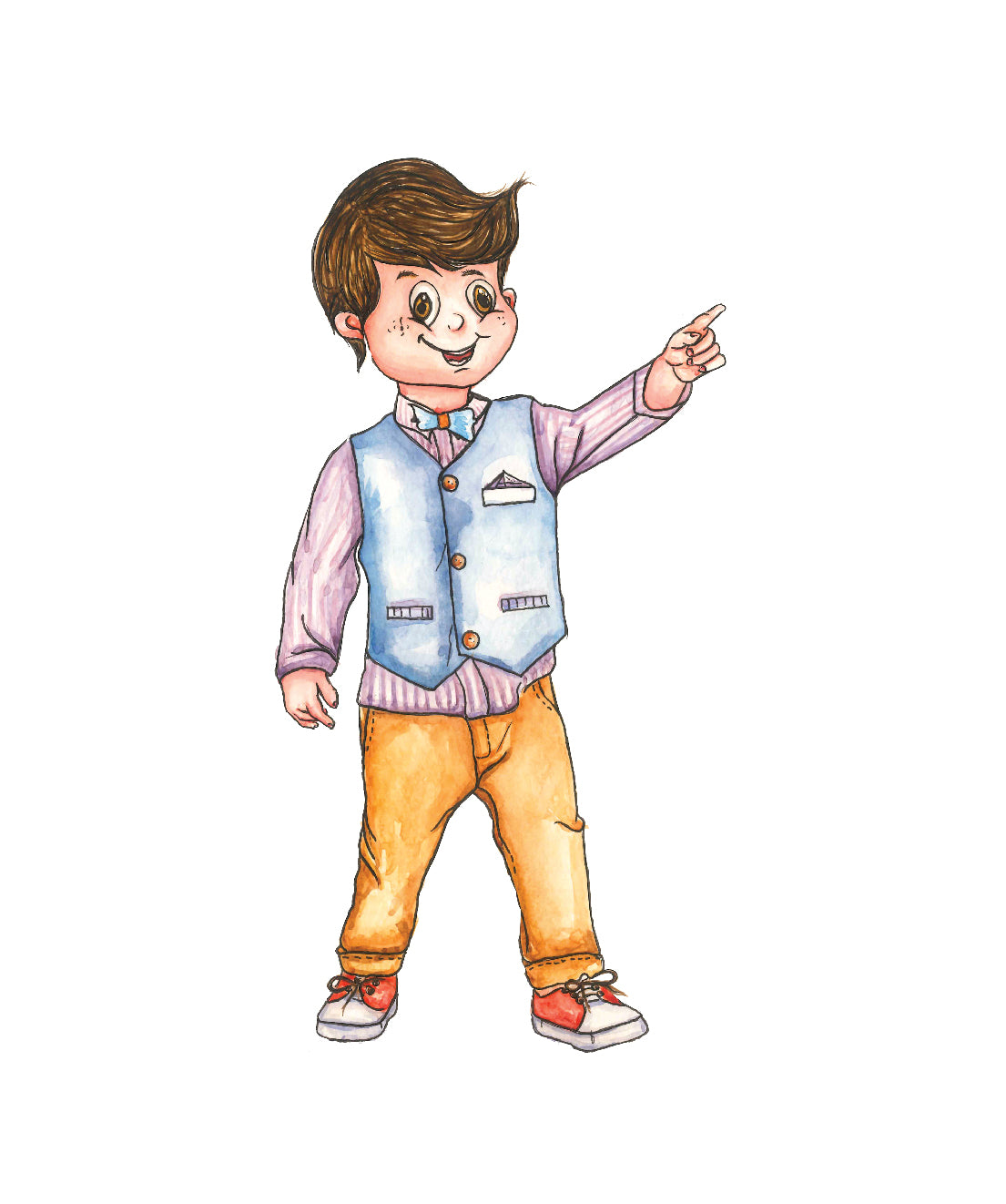 Design Tag for Packing 3d Character Tag