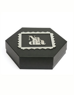 Black Morocco Hexagon Plain Design Box For Packing Hexagon Border & Half Frame Boxes