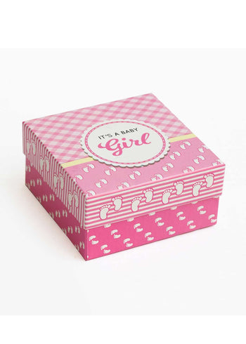 it's a girl sweet box pink box with it's a girl print 1 pao sweet box 250 gm it's a girl sweet box baby announcement box