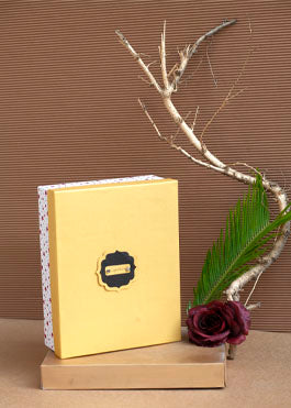 Craft Box Dotted Pattern Design With 3 Layer Tag Boxes